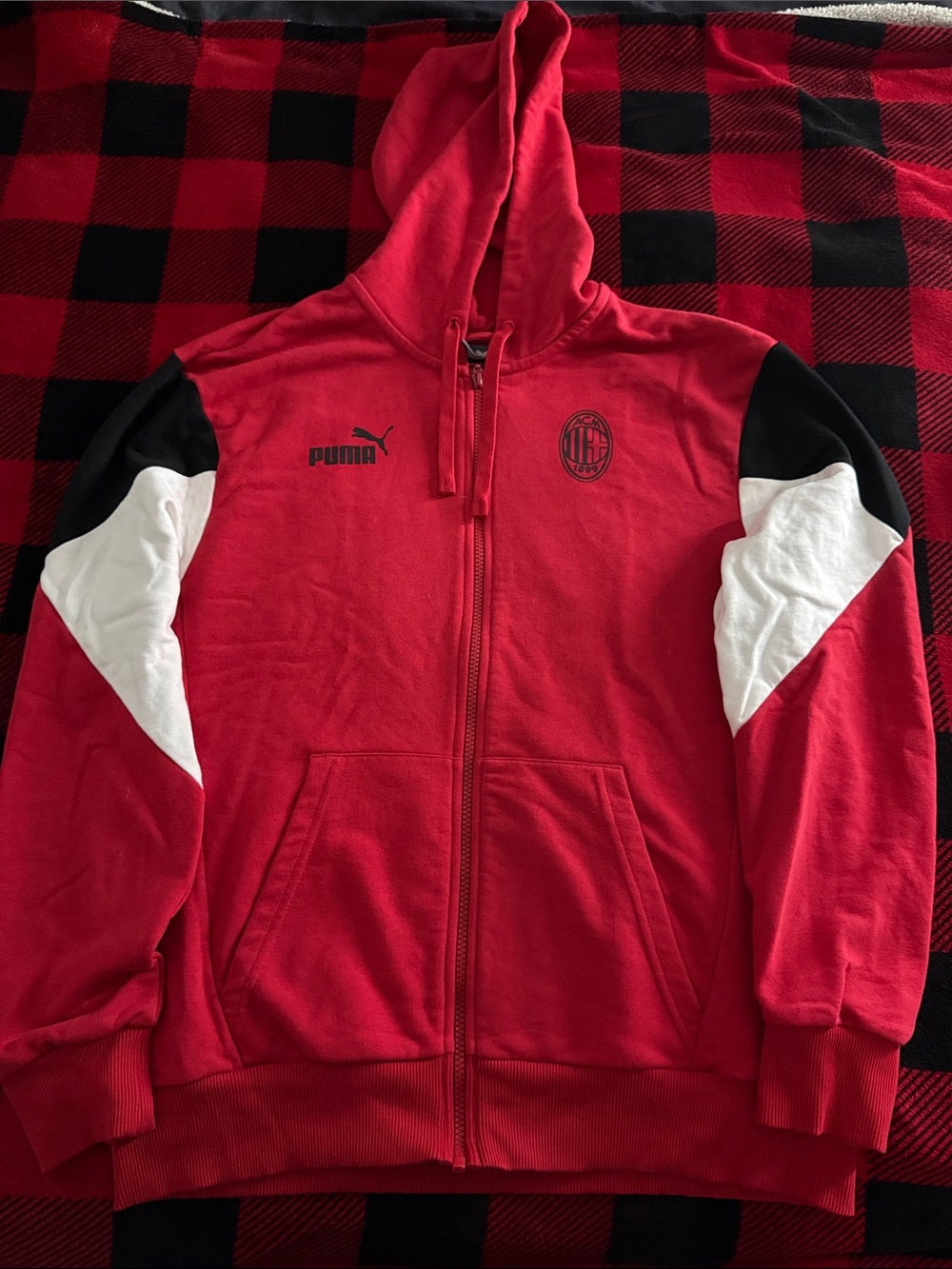 AC Milan 🇮🇹 2021-22 Puma Serie A Warmup Pre-Match Jacket